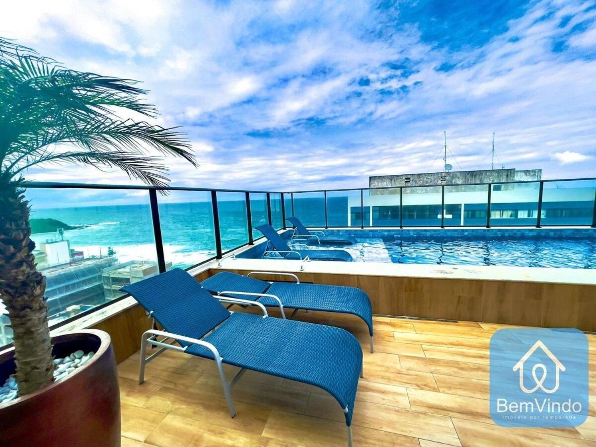 Apartamento Com Linda Vista Mar No Smart Barra 2 Salvador da Bahia Dış mekan fotoğraf